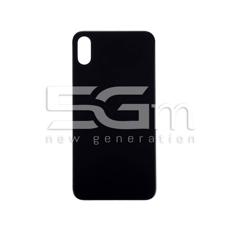 Rear Cover Black iPhone XS Big Hole (No Logo)