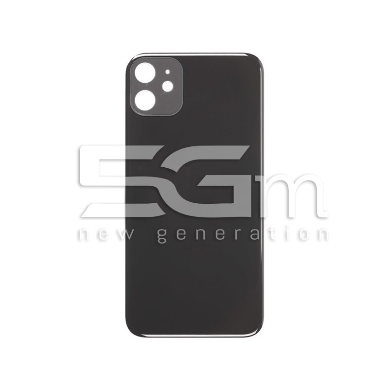 Rear Cover Black iPhone 11 Big Hole (No Logo)