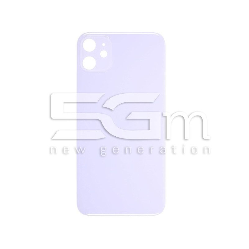 Rear Cover Purple iPhone 11 Big Hole (No Logo)