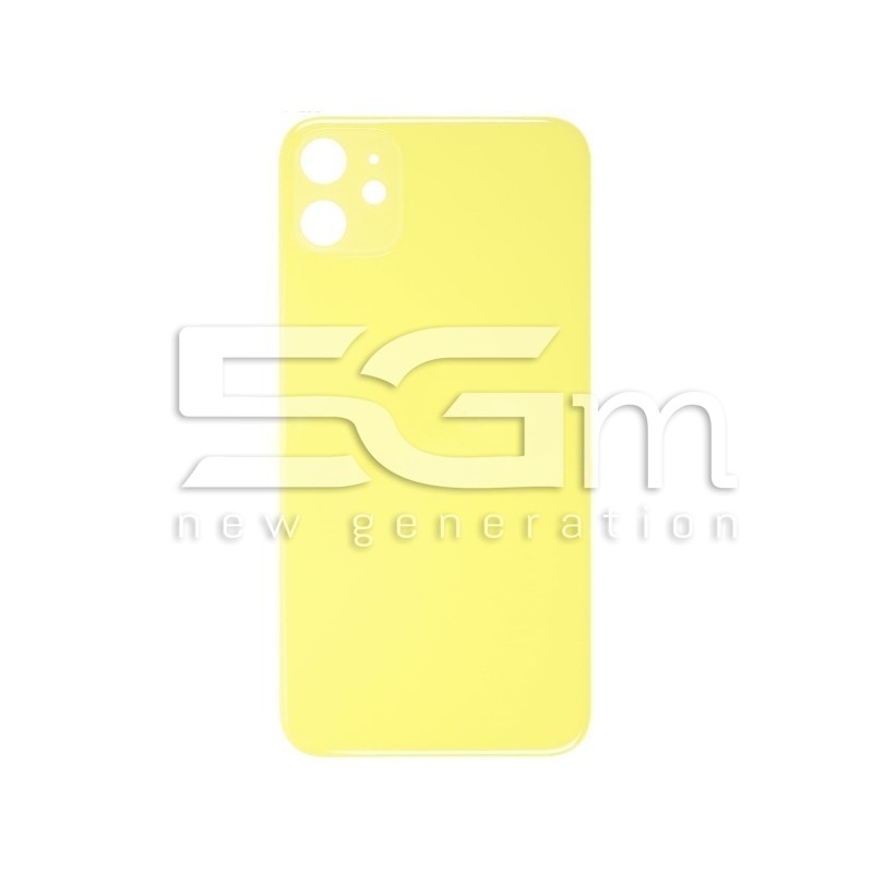 Rear Cover Yellow iPhone 11 Big Hole (No Logo)