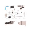 Full Kit Small Parts 16 in 1 iPhone 12 Mini