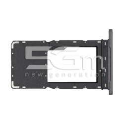 Supporto Sim Card Grigio Scuro Samsung SM-X205 Tab A8 LTE Ori