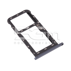 Sim Card/SD Card Holder Black ZTE Blade A71