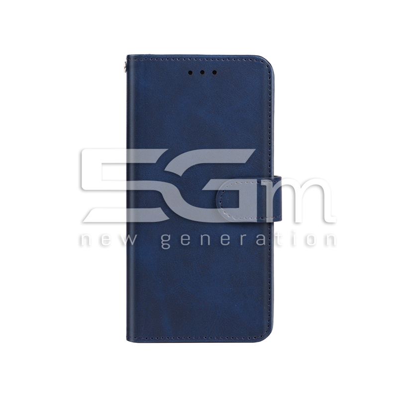 Custodia Pelle Blu Xiaomi Poco F4 GT