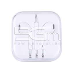 Headset White With Audio Jack Socket