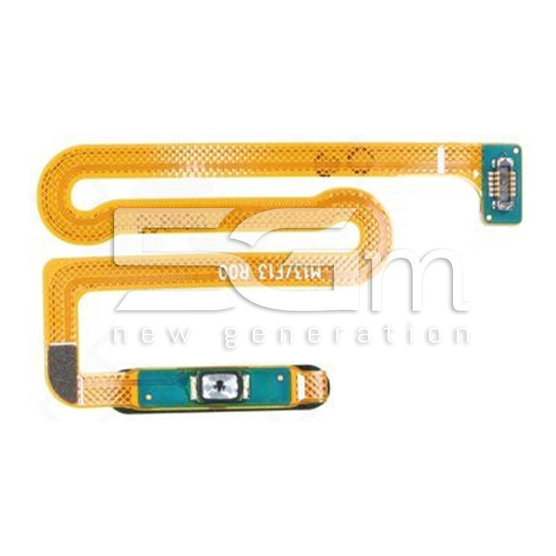 Fingerprint Flex Cable Light Blue Samsung SM-M135 M13 Ori