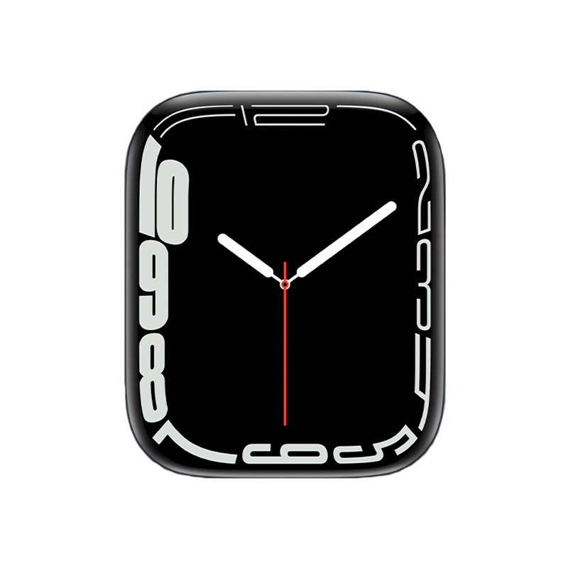 Ecra Tatil Preto Apple Watch Series 7 45mm