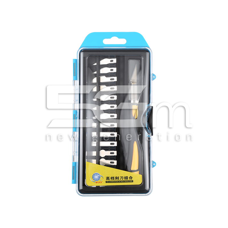Taglierino di Precisione WLXY-9304 Set 15 in 1