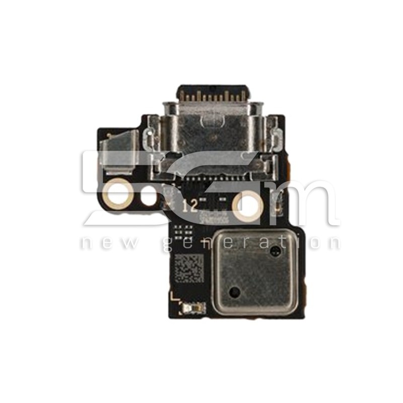 Conector de Carregamento + Board Moto G200 5G