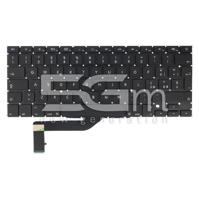 Keyboard Italian Version MacBook Retina Pro 15.4 A1398 (2012-2015)