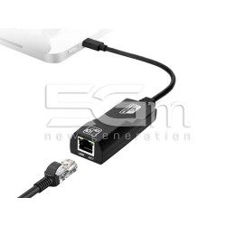 Adapter USB Type C To Ethernet RJ45