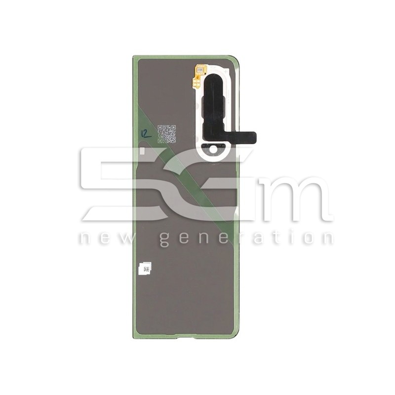 Retro Cover + Vetrino Camera Phantom Silver Samsung SM-F926 Fold3 5G Ori