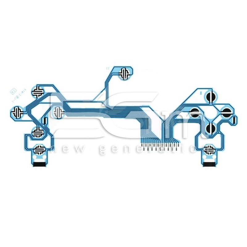 Controller Keypad Conductive Film Blue 4.0 PlayStation 4 - Slim - Pro