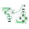 Conductive Film Keyboard  Flex Cable Controller PlayStation 4 - Slim - Pro