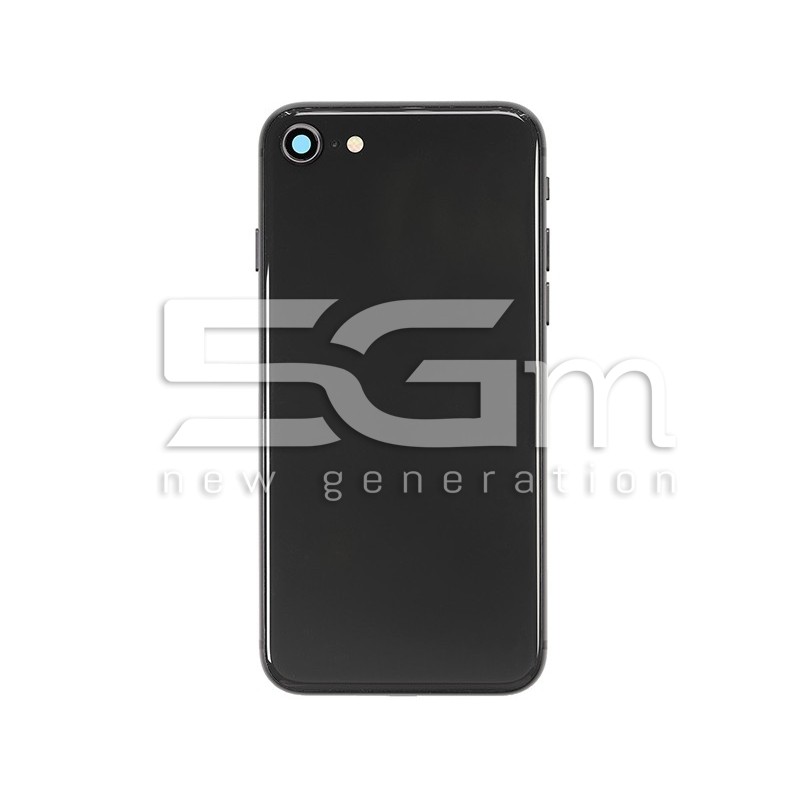 Rear Cover Full Parts Black iPhone 8 No Logo