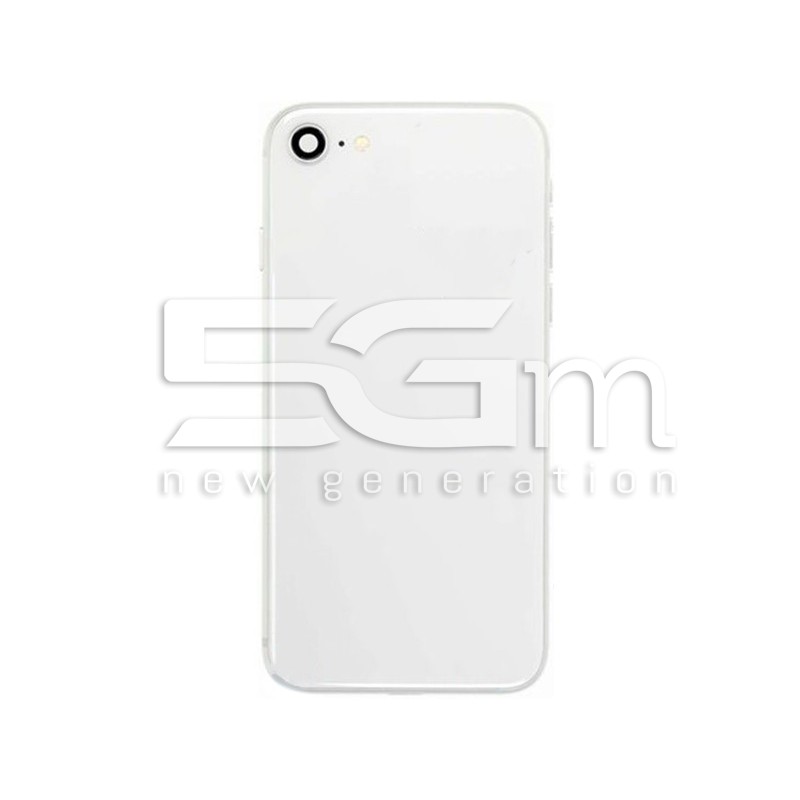 Rear Cover Full Parts White iPhone 8 No Logo