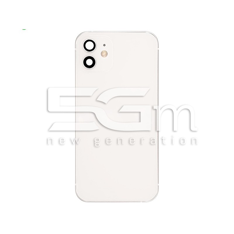 Rear Cover Full Parts White iPhone 12 Mini No Logo