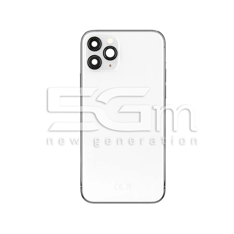 Rear Cover Full Parts White iPhone 11 Pro No Logo