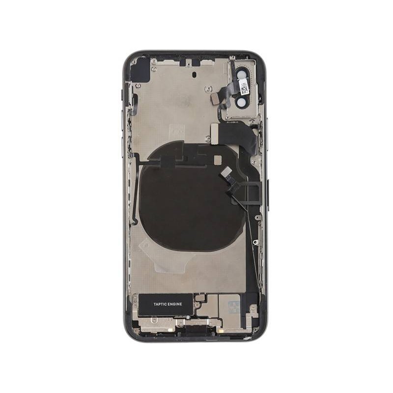 Cover Completa Nera iPhone X No Logo