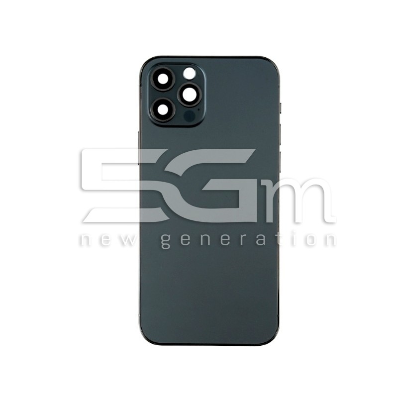 Rear Cover Full Parts Black iPhone 12 Pro No Logo