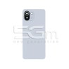 Rear Cover White + Camera Lens Xiaomi Mi 11 Lite - 11 Lite 5G No Logo