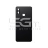 Rear Cover Black + Camera Lens Xiaomi Mi8 No Logo