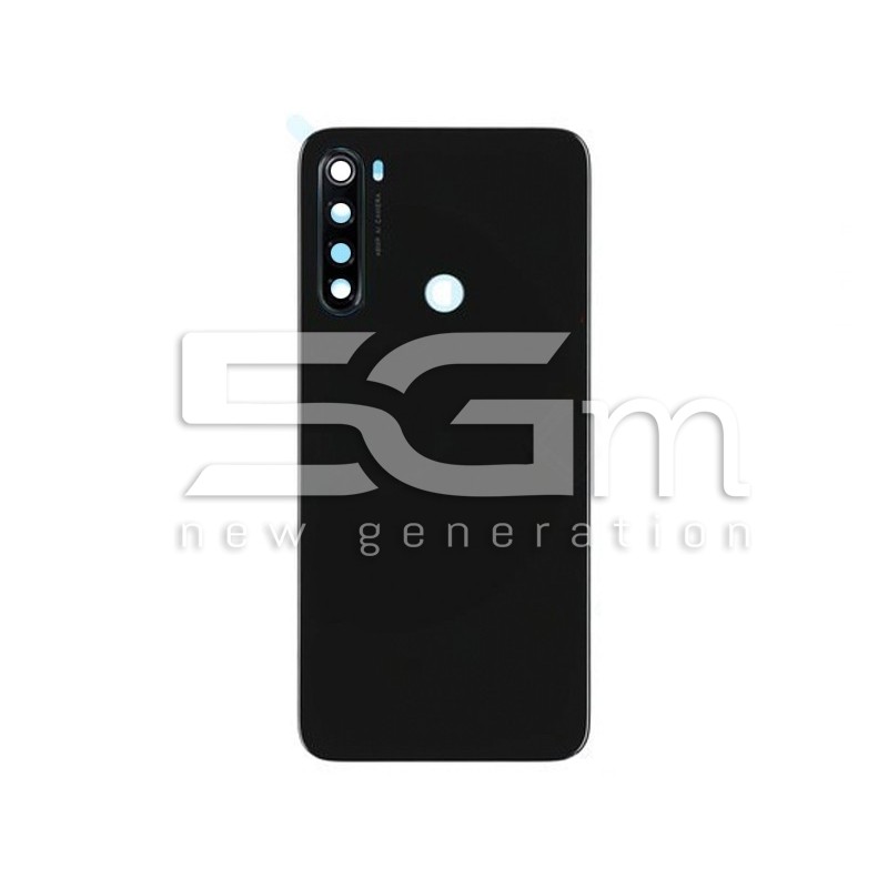 Rear Cover Black + Camera Lens Xiaomi Redmi Note 8 No Logo