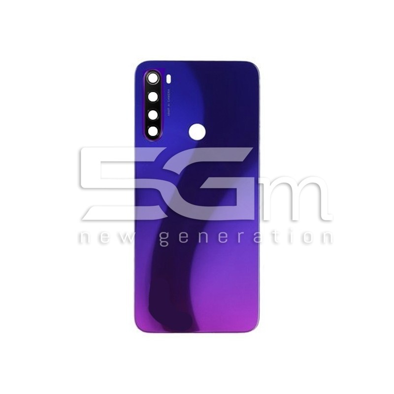 Rear Cover Purple + Camera Lens Xiaomi Redmi Note 8 No Logo