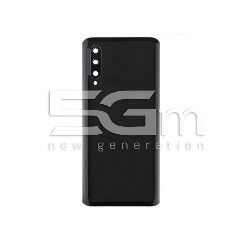 Rear Cover Black + Camera Lens Xiaomi Mi A3 No Logo