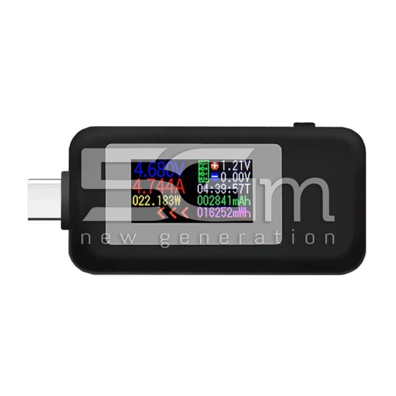 10 in 1 DC Type-C Color Display USB Tester