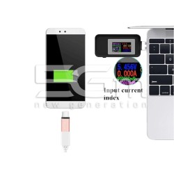 10 in 1 DC Type-C Color Display USB Tester