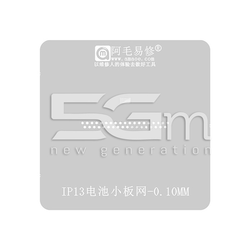 Amaoe 0.1MM Stencil Reballing Battery Board iPhone 13