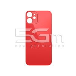 Retro Cover Rosso iPhone 12 Big Hole (No Logo)
