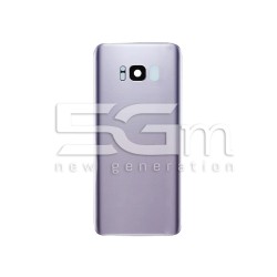 Rear Cover Purple + Lens Camera Samsung SM-G950F S8 No Logo