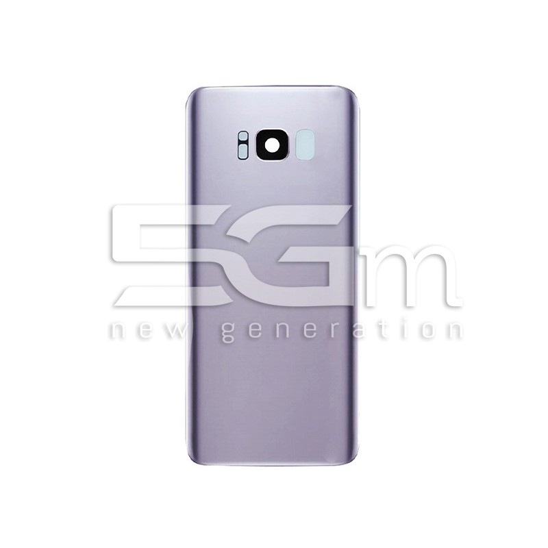 Rear Cover Purple + Lens Camera Samsung SM-G950F S8 No Logo