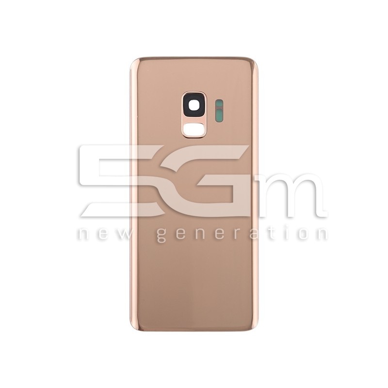 Rear Cover Gold + Camera Lens Samsung SM-G960 S9 No Logo