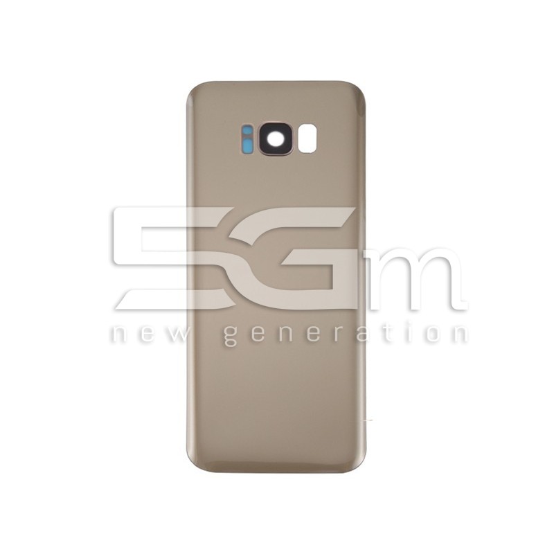 Rear Cover Gold + Lens Camera Samsung SM-G955F S8+ No Logo
