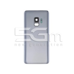 Rear Cover Gray + Camera Lens Samsung SM-G960 S9 No Logo