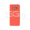 Retro Cover Orange + Vetrino Camera Samsung SM-G970F S10e No Logo