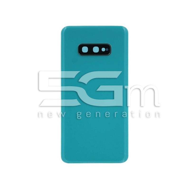 Rear Cover Green + Camera Lens Samsung SM-G970F S10e No Logo