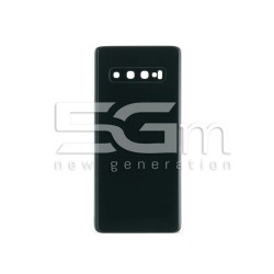 Rear Cover Black + Lens Camera Samsung SM-G973F S10 No Logo