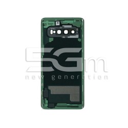 Rear Cover Black + Lens Camera Samsung SM-G973F S10 No Logo