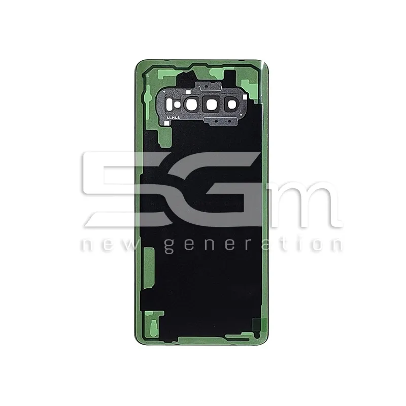 Rear Cover Green + Lens Camera Samsung SM-G973F S10 No Logo