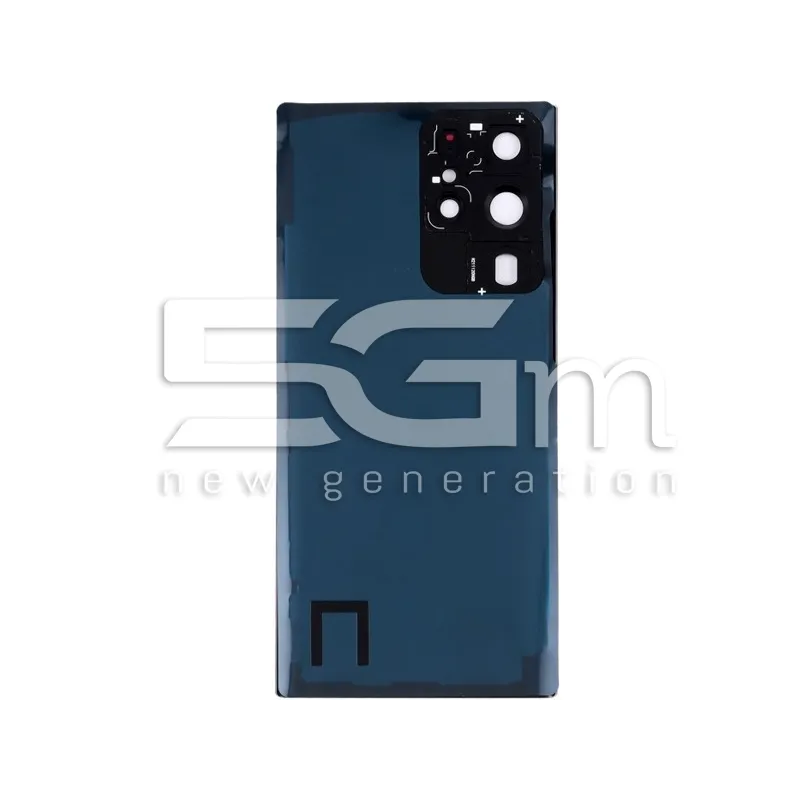 Rear Cover Black + Camera Lens Samsung SM-S908 S22 Ultra No Logo
