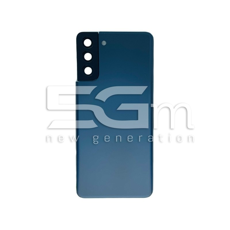 Rear Cover Blue + Camera Lens Samsung SM-G996 S21+ No Logo