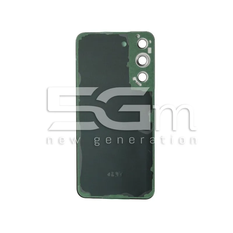 Rear Cover White + Camera Lens Samsung SM-S901 S22 No Logo