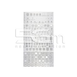 Kit 4 PCS Universal Stancil MTK MSM Reballing IC - Nand - CPU