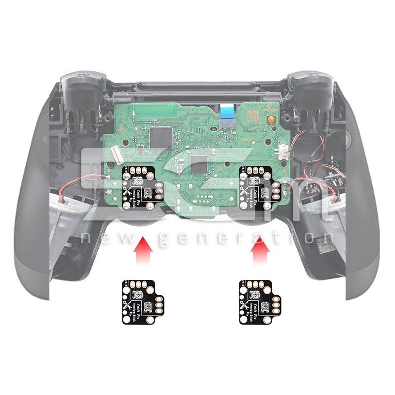 2 PCS Correzione Deriva Tasto Analogico Controller PlayStation 5