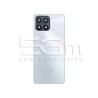 Retro Cover Silver + Vetrino Camera Honor X8 No Logo