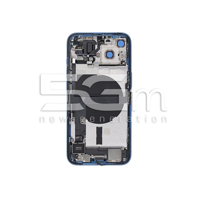 Cover Completa Blu iPhone 13 No Logo